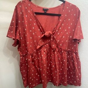 Torrid cotton jersey top